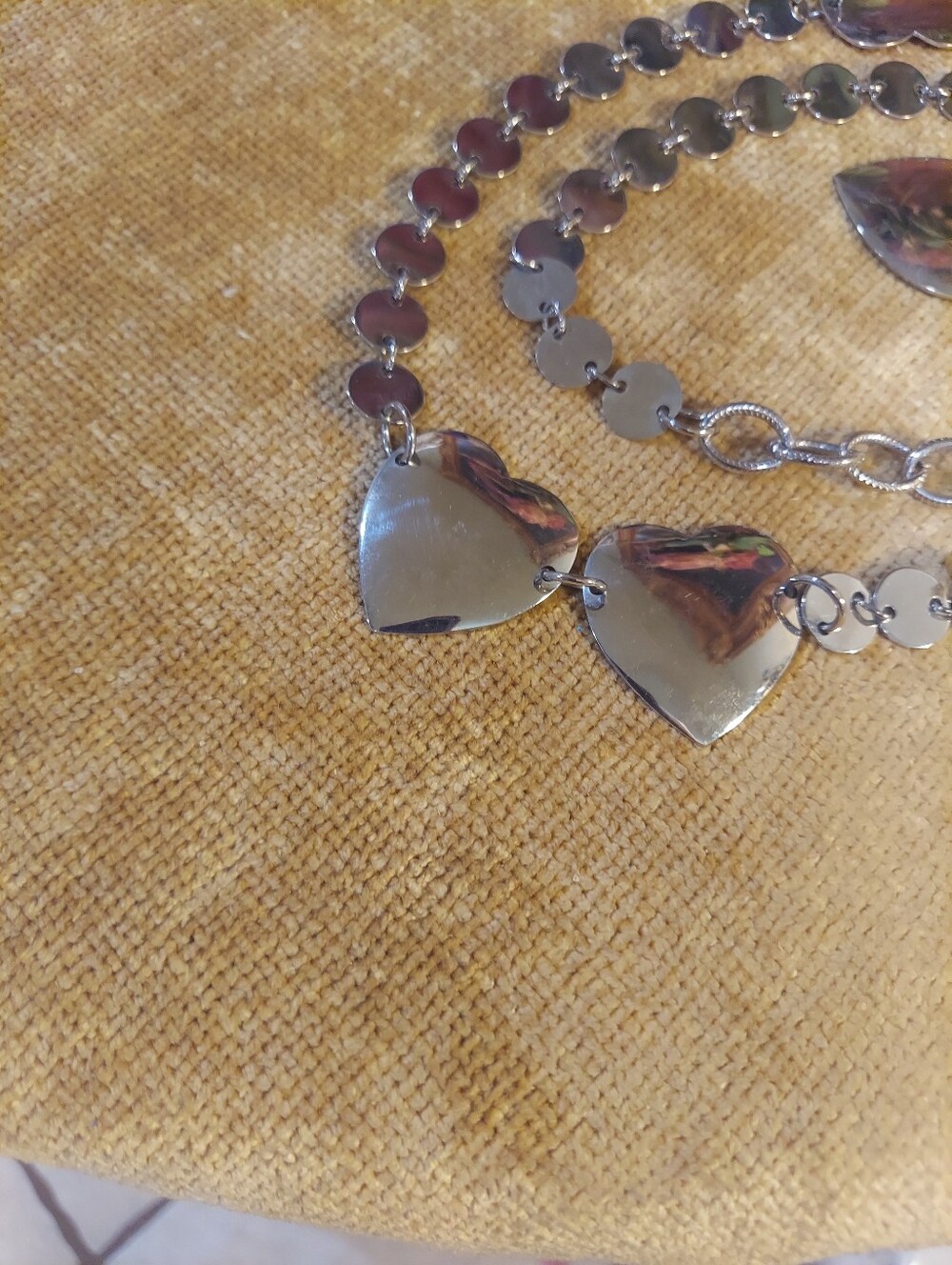 Metal Heart Design Belt - Picture 5 of 5